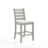PASCAL LADDERBACK COUNTER CHAIR (2 Per Carton)-DRIFTWOOD