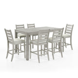 PASCAL LADDERBACK COUNTER CHAIR (2 Per Carton)-DRIFTWOOD