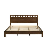 PISCES 5/0 Q PANEL BED-HB/FB/RAILS-NATURAL