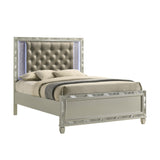 RADIANCE Eastern King-California King K FOOTBOARD & SLATS-SILVER
