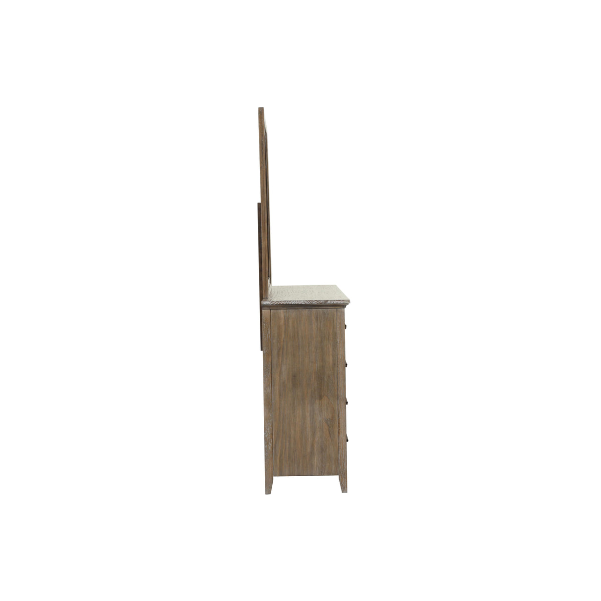 TYBEE DRESSER/SERVER MIRROR-SAND