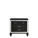 VALENTINO NIGHTSTAND-BLACK