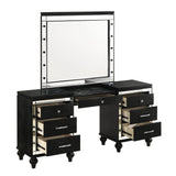 VALENTINO VANITY TABLE-BLACK