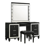 VALENTINO VANITY TABLE-BLACK