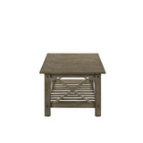 VESTA COFFEE TABLE & 2 END TABLE SET-GRAY