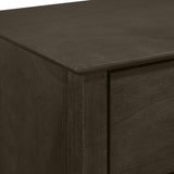 ZODIAC 2 DRAWER NIGHTSTAND-GRAY