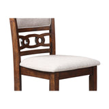 GIA 42" COUNTER DROP LEAF TABLE W/2 CHAIRS-CHERRY