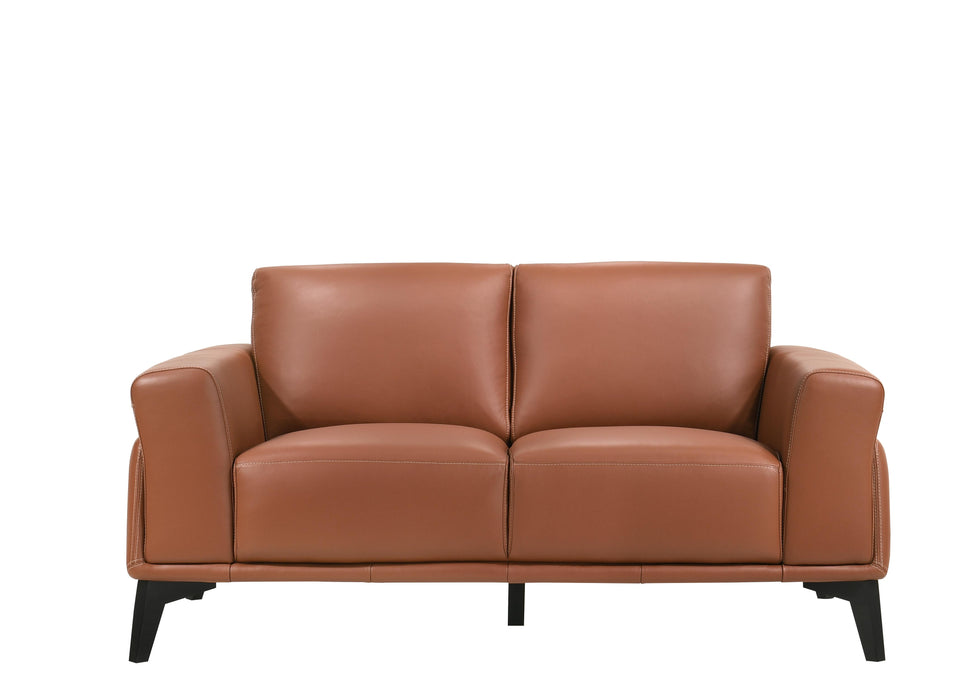 COMO LOVESEAT-TERRACOTTA