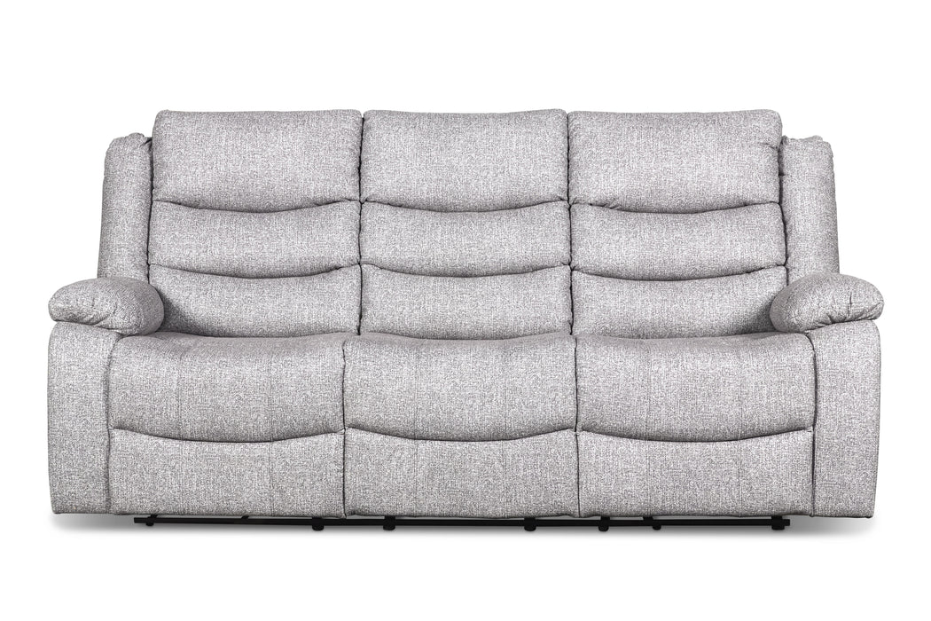 GRANADA DUAL RECLINER SOFA-GRAY