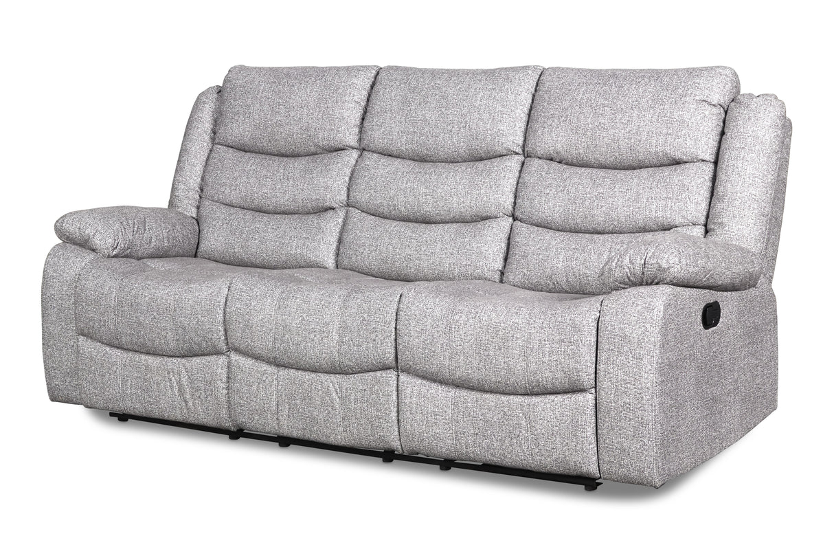 GRANADA DUAL RECLINER SOFA-GRAY