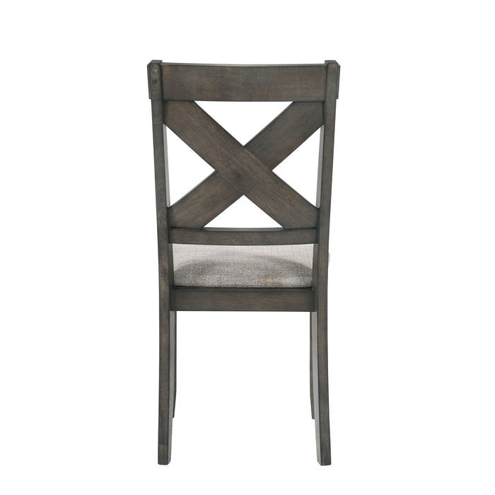 GULLIVER SIDE CHAIR-RUSTIC BROWN