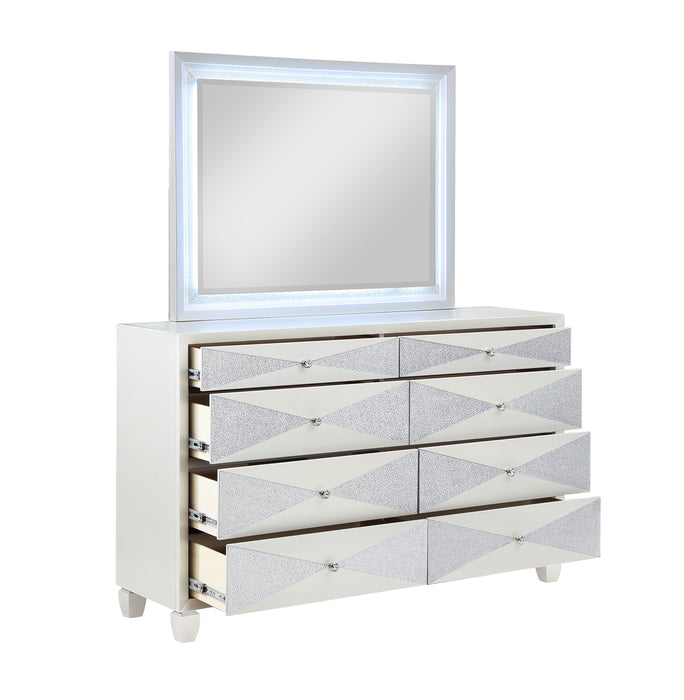 HARLEQUIN DRESSER-PLATINUM