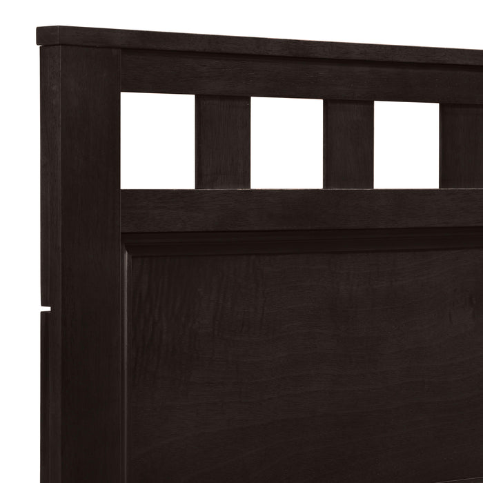 PISCES 4/6 F PANEL BED-HB/FB/RAILS-MERLOT