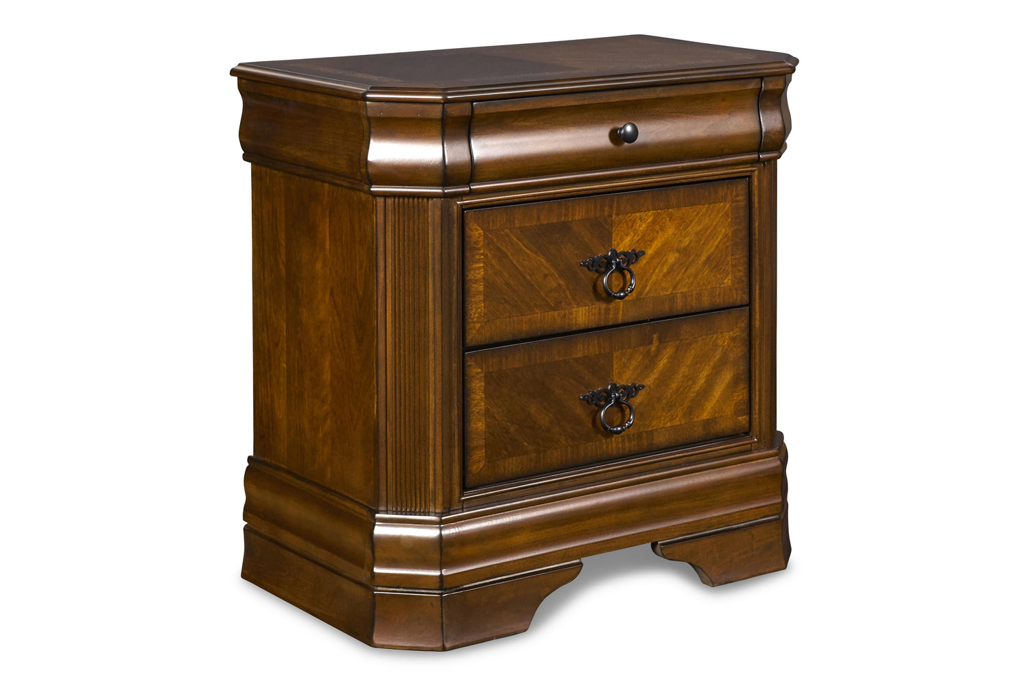 SHERIDAN NIGHTSTAND- BURNISHED CHERRY