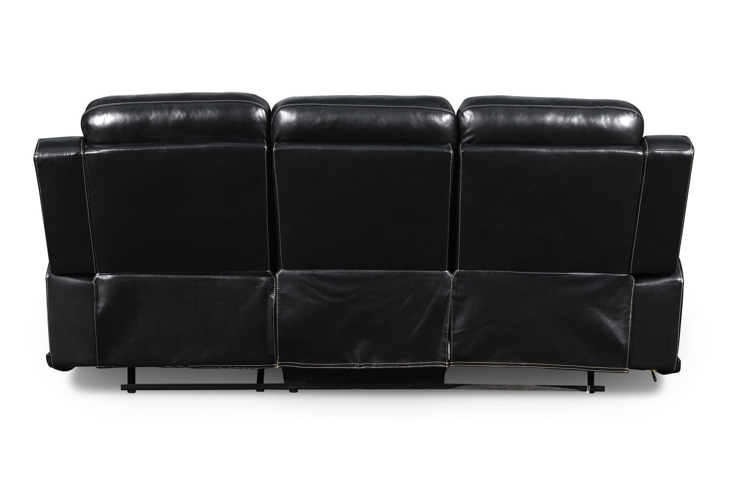 VEGA DUAL RECLINER SOFA - PREMIER BLACK
