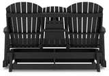 Hyland wave Outdoor Glider Loveseat