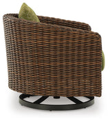 Horizon Hall Outdoor Swivel Lounge Chair with Cushion