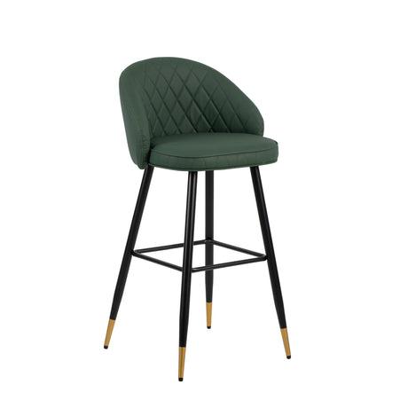 Oliver Green Vegan Leather Bar Chair (2 Per Carton)