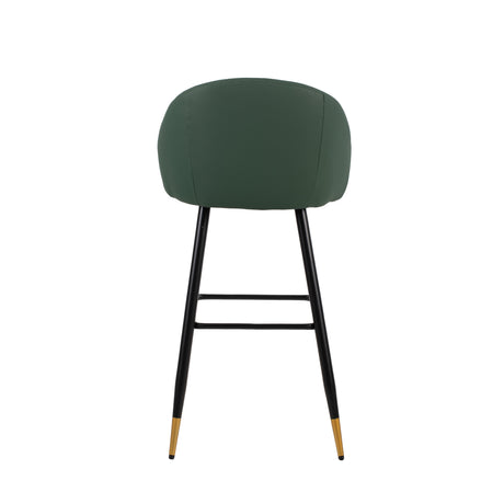Oliver Green Vegan Leather Bar Chair (2 Per Carton)