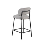 Blythe Ivory Vegan Leather Counter Chair (2 Per Carton)