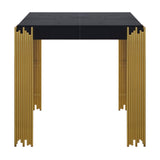 Empire End Table-Black