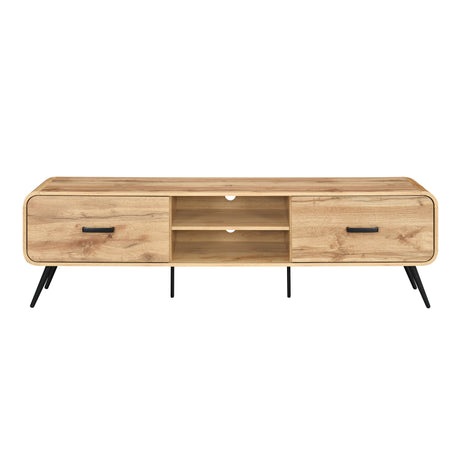 Rowan 71" Low Profile Tv Console-Natural