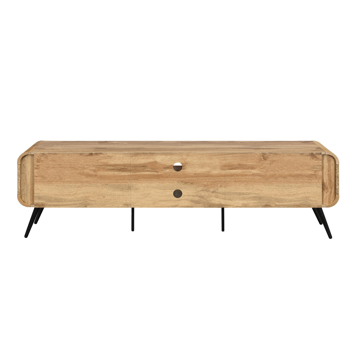 Rowan 71" Low Profile Tv Console-Natural