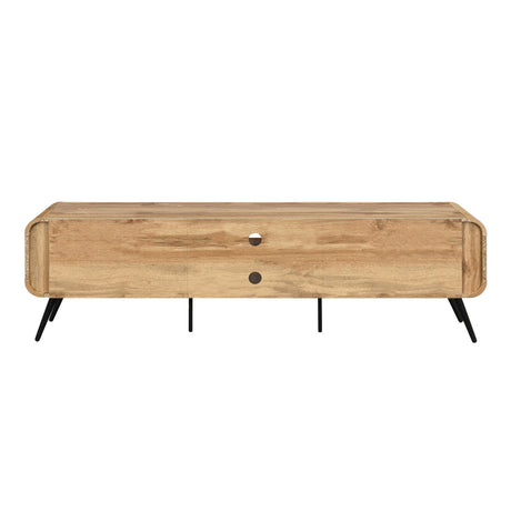Rowan 71" Low Profile Tv Console-Natural