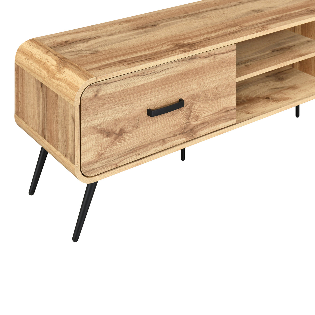 Rowan 71" Low Profile Tv Console-Natural