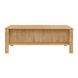 Thayer 47" Two Drawer Coffee Table-Natural