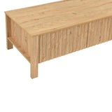 Thayer 47" Two Drawer Coffee Table-Natural