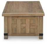 Ridgester Cocktail Table Lift