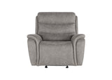 Kamari Glider Recliner W/Pwr Hr & Fr-Gray