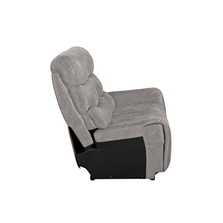 Kamari Raf Loveseat W/One Recliner-Gray