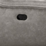 Kamari Raf Loveseat W/One Recliner-Gray