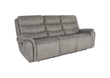 Kamari Sofa W/Dual Recliner-Gray