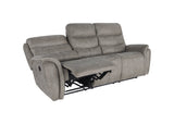 Kamari Sofa W/Dual Recliner-Gray