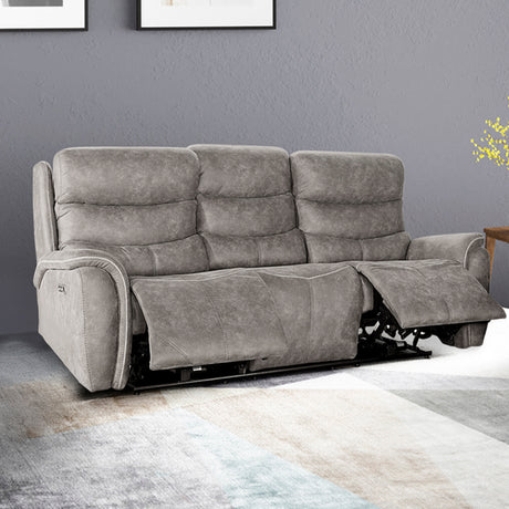 Kamari Sofa W/Pwr Hr & Fr-Gray