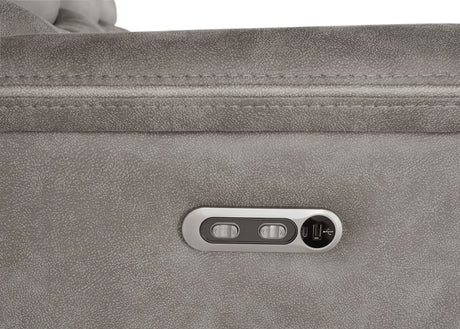 Kamari Sofa W/Pwr Hr & Fr-Gray