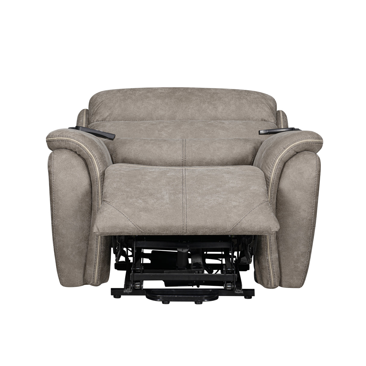 Kamari Power Lift Recliner W/ Heat & Massage-Gray