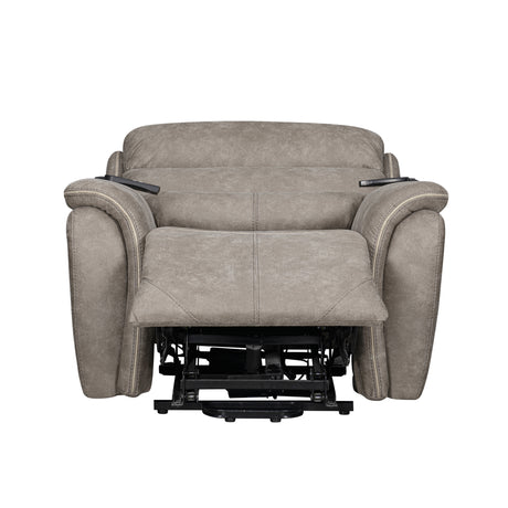Kamari Power Lift Recliner W/ Heat & Massage-Gray