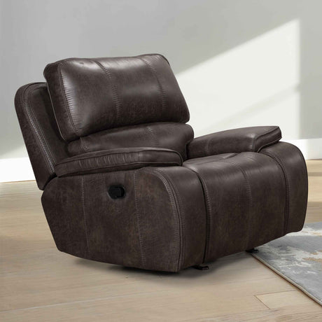 Brookings Glider Recliner-Charcoal