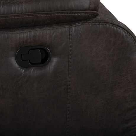 Brookings Glider Recliner-Charcoal