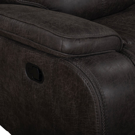 Brookings Glider Recliner-Charcoal
