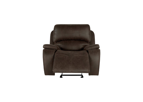 Brookings Glider Recliner W/Pwr Hr & Fr-Brown