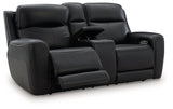 5Z-Comfort Power Reclining Loveseat with Console