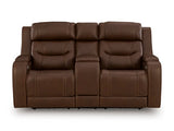 Knightington Power Reclining Loveseat with Audio Seating