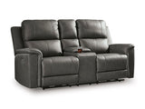 Bleckley Power Reclining Loveseat with Console