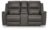 Bleckley Power Reclining Loveseat with Console