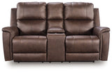 Bleckley Power Reclining Loveseat with Console